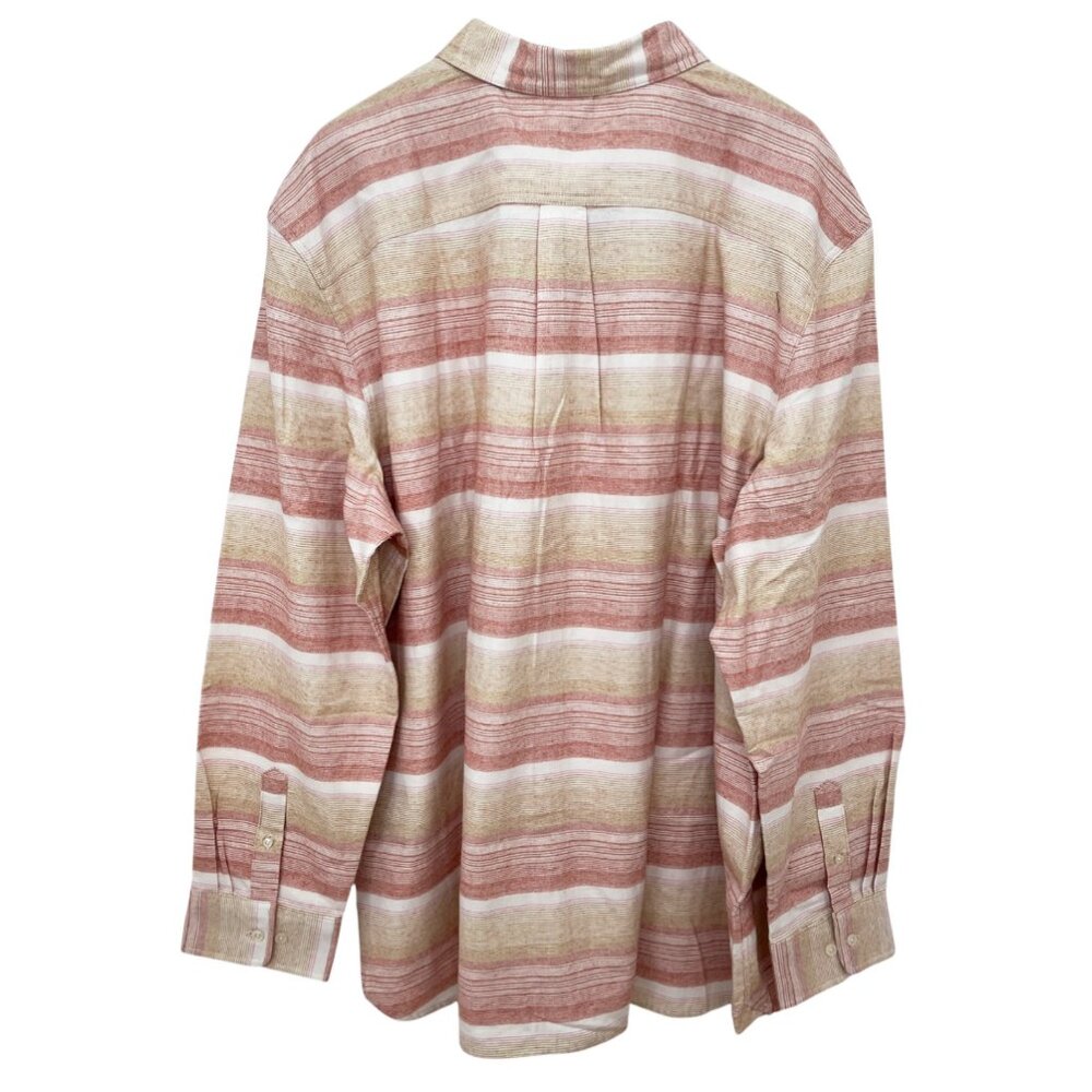 The North Face Arroyo Lightweight Flannel Shirt Men’s 3XL Shadow Stripe - Picture 2 of 12